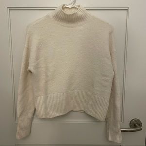 & OTHER STORIES white mock neck sweater XS